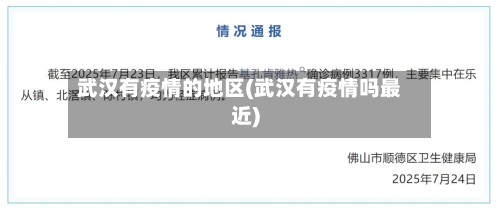 武汉有疫情的地区(武汉有疫情吗最近)-第3张图片