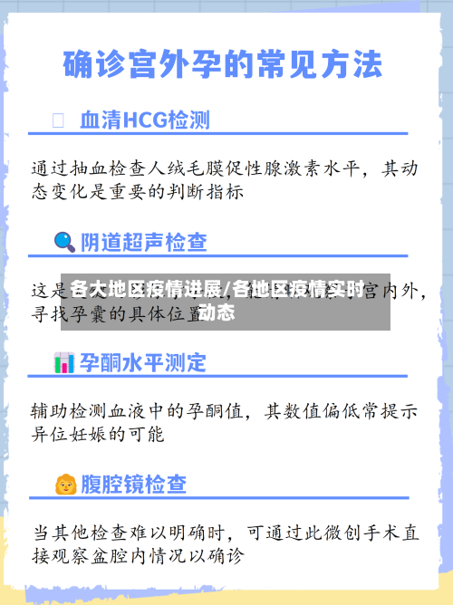 各大地区疫情进展/各地区疫情实时动态