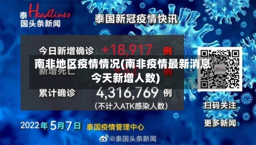 南非地区疫情情况(南非疫情最新消息今天新增人数)
