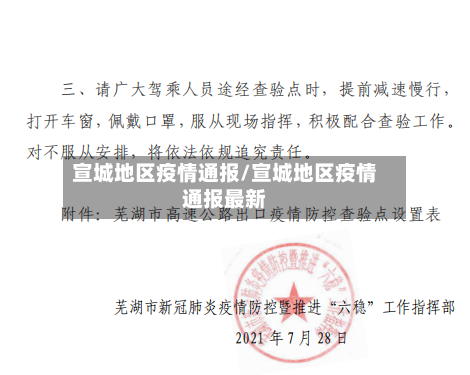 宣城地区疫情通报/宣城地区疫情通报最新-第2张图片