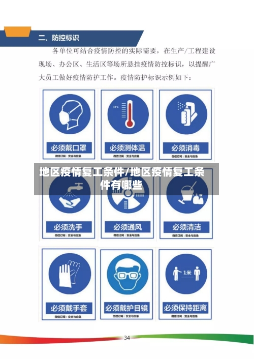 地区疫情复工条件/地区疫情复工条件有哪些