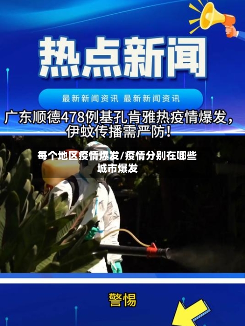 每个地区疫情爆发/疫情分别在哪些城市爆发